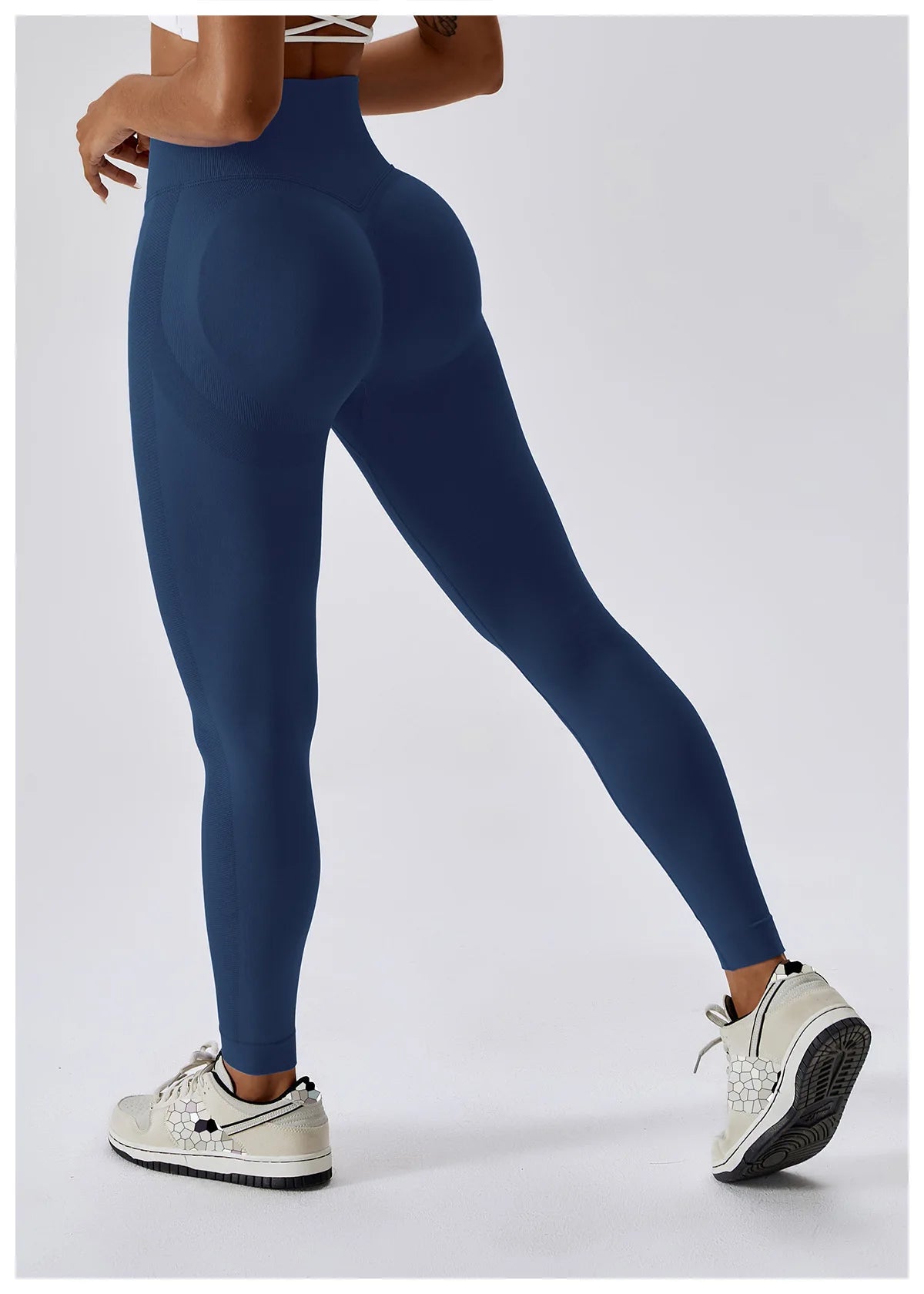 Leggings de Yoga para Mulheres Fitness, Corrida, Cintura Alta, Calças Slim, Levanta o Bumbum, Legging de Esporte com Roupas de Ginástica, Jogging, Treino Feminino