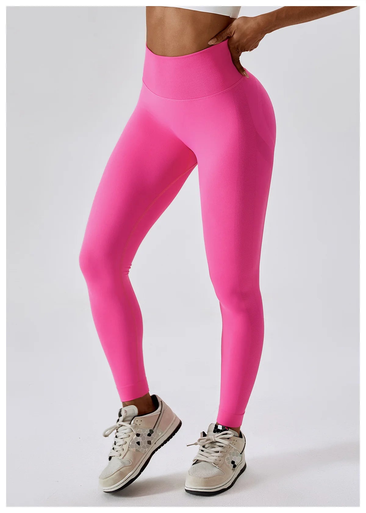 Leggings de Yoga para Mulheres Fitness, Corrida, Cintura Alta, Calças Slim, Levanta o Bumbum, Legging de Esporte com Roupas de Ginástica, Jogging, Treino Feminino