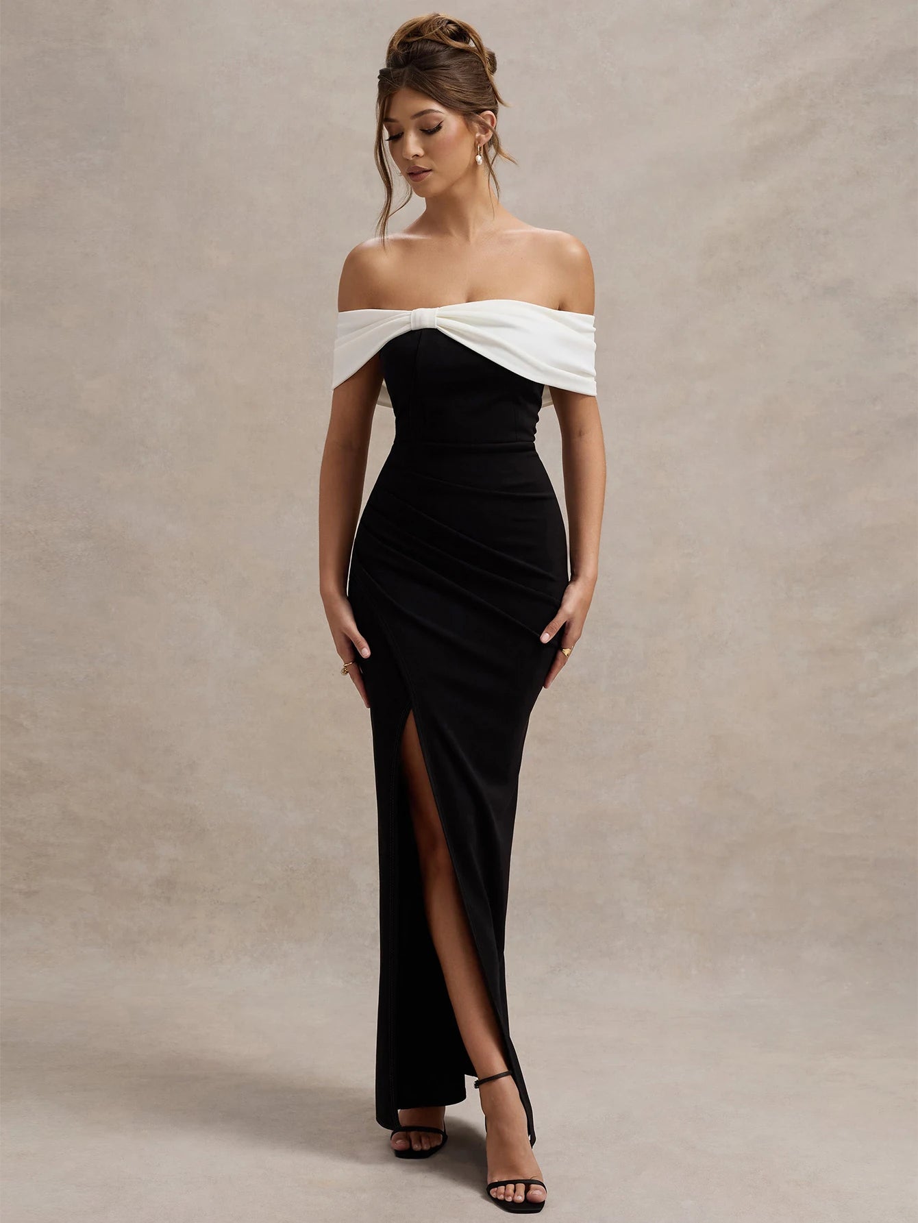Vestido Bandage Feminino, Vestido de Festa, Bodycon, Elegante, Sexy, Roupas para Noite de Aniversário, Balada, Verão 2024