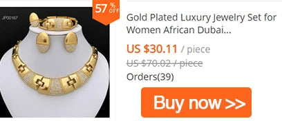 Conjunto de Joias em Ouro Dubai, Colar Cubano e Brincos para Mulheres, Jóias de Casamento para Noivas, Presente para Festa de Banquetet