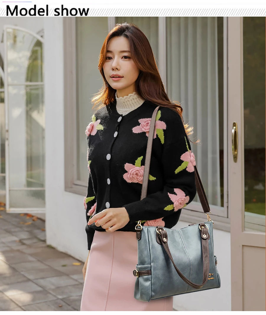 Soft Leather Crossbody Bags for Women 2022 Luxury Handbags Women Bags Designer Female Casual Hand Shoulder Bag bolsos de mujer