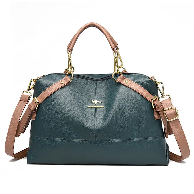 Elegrant Women's Handbags Premium Leather Large Capacity Women's Large Capacity Handbag Women's Casual Handbags Bolsa 2022 New