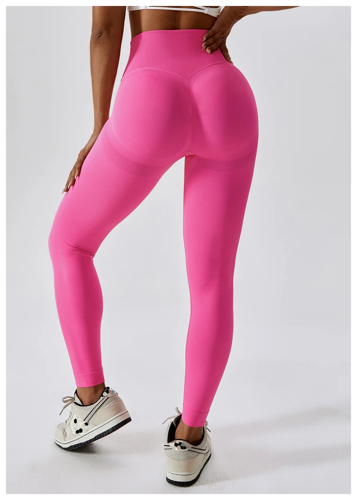 Leggings de Yoga para Mulheres Fitness, Corrida, Cintura Alta, Calças Slim, Levanta o Bumbum, Legging de Esporte com Roupas de Ginástica, Jogging, Treino Feminino