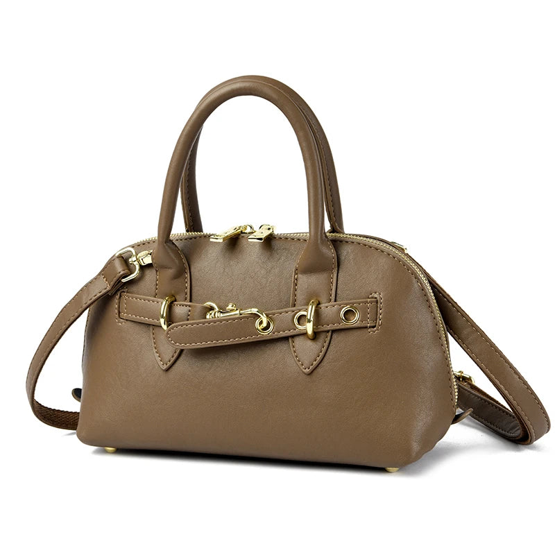High Quality Leather Tote Bag Fashion Women Shoulder Messenger Bags Luxury Large Capacity Wear-resistant Handbag Female Sac