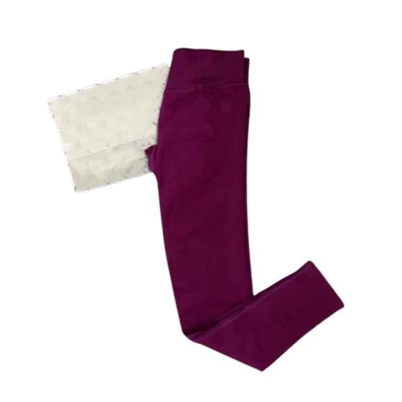 Leggings de Ioga Sem Costura para Mulheres Impact-Impact com Logo Branco, Leggings de Ginástica com Efeito de Levantamento de Bumbum, Leggings de Alta Elasticidade para Fitness