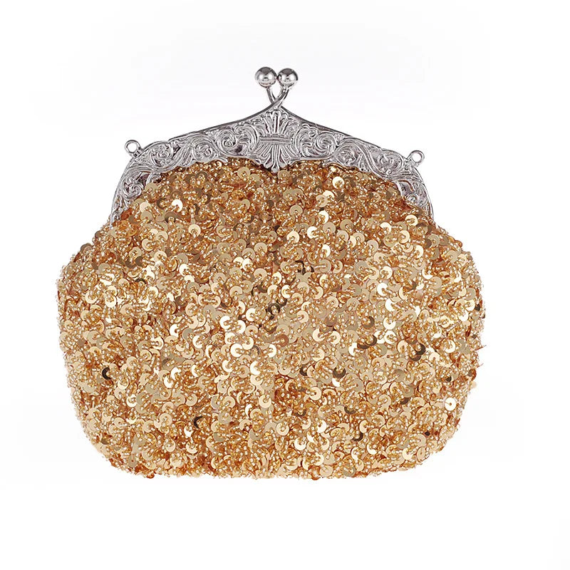 New Luxury Colorful Sequins Bag for Women's Shoulder Bag Designer Chain Tote Crossbody Dinner Bag Purses Handbags Satchel