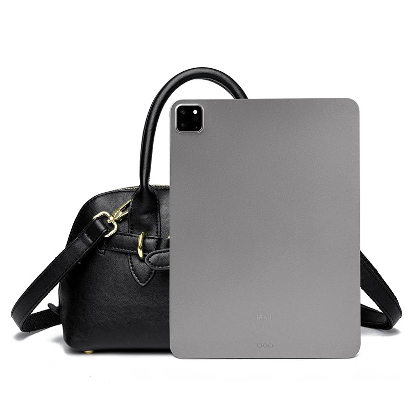 High Quality Leather Tote Bag Fashion Women Shoulder Messenger Bags Luxury Large Capacity Wear-resistant Handbag Female Sac