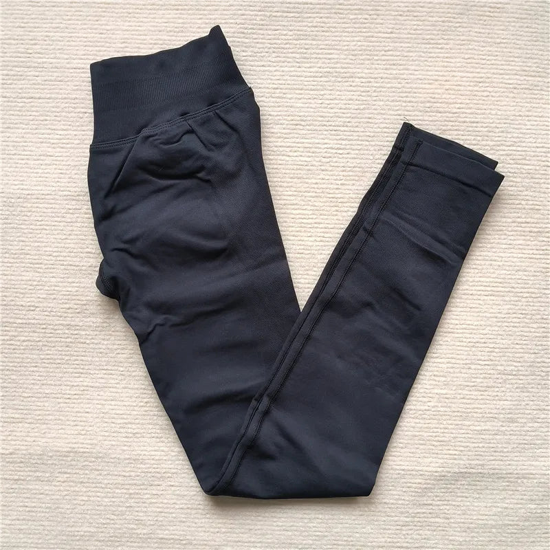 Leggings de Yoga Sem Costura YEAE para Mulheres, Calças de Fitness Atléticas para Levantamento de Bumbum, Leggings de Compressão para Academia, Roupa Ativa para Treinos.