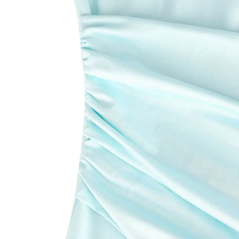Vestidos Novos para Mulheres Moda de Rua Primavera Vestido Maxi com Manga Longa Dividido Sólido Sexy Feminino Casual Vestidos Justos Roupas de Malha