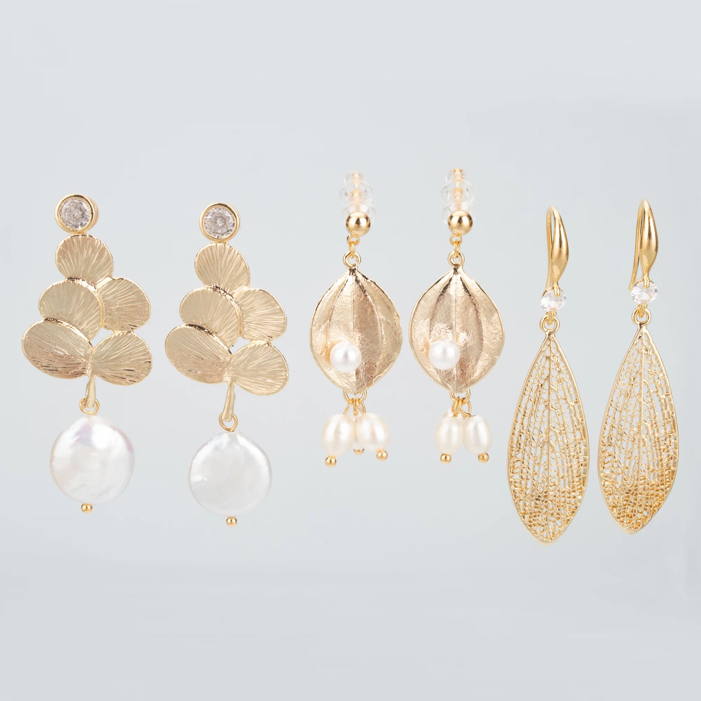 GUFEATHER MD66, acessórios de joalheria, banhado a ródio de ouro 18k, cobre, formato de folha, fabricação de joias, encantos, pingentes DIY, 6pcs/lote