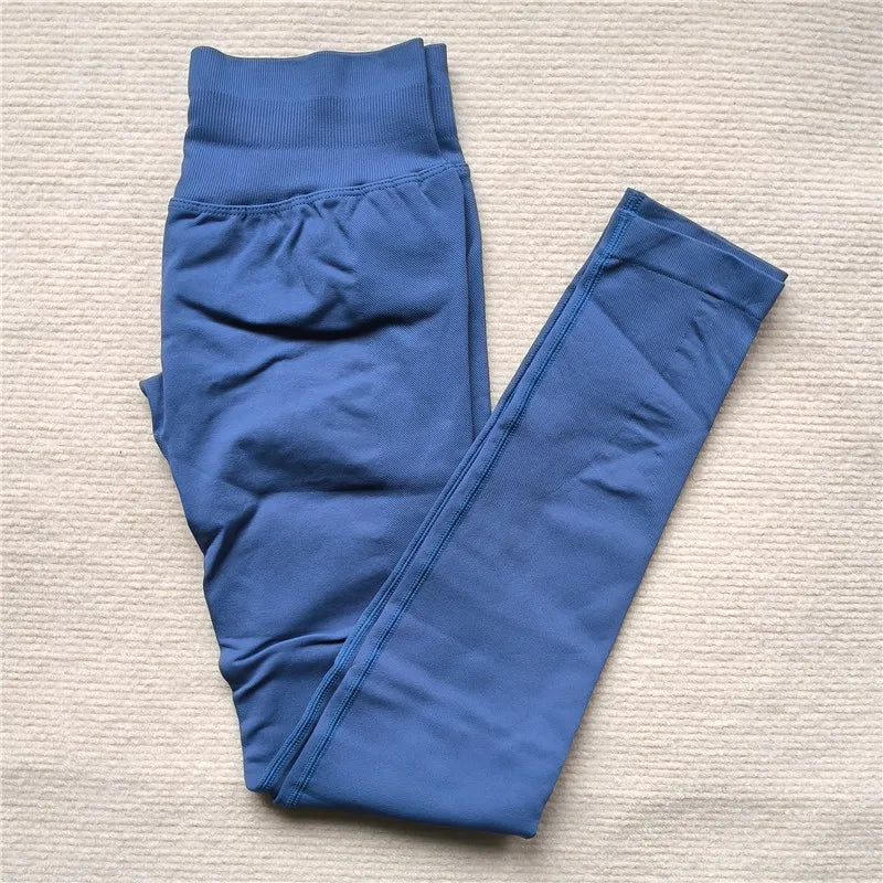 Leggings de Yoga Sem Costura YEAE para Mulheres, Calças de Fitness Atléticas para Levantamento de Bumbum, Leggings de Compressão para Academia, Roupa Ativa para Treinos.