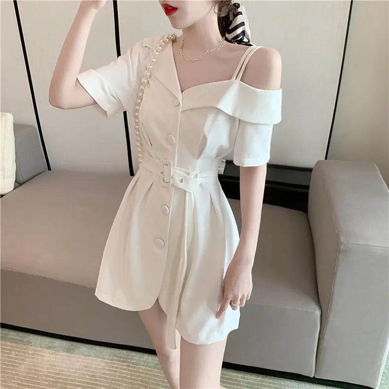 Vestidos para Mulheres 2024 Roupas de Seda para Ocasiões Formais Blazer Vestido Feminino de Cetim Chiffon Mini Curto Sensual Sexy Macacão Novo em X