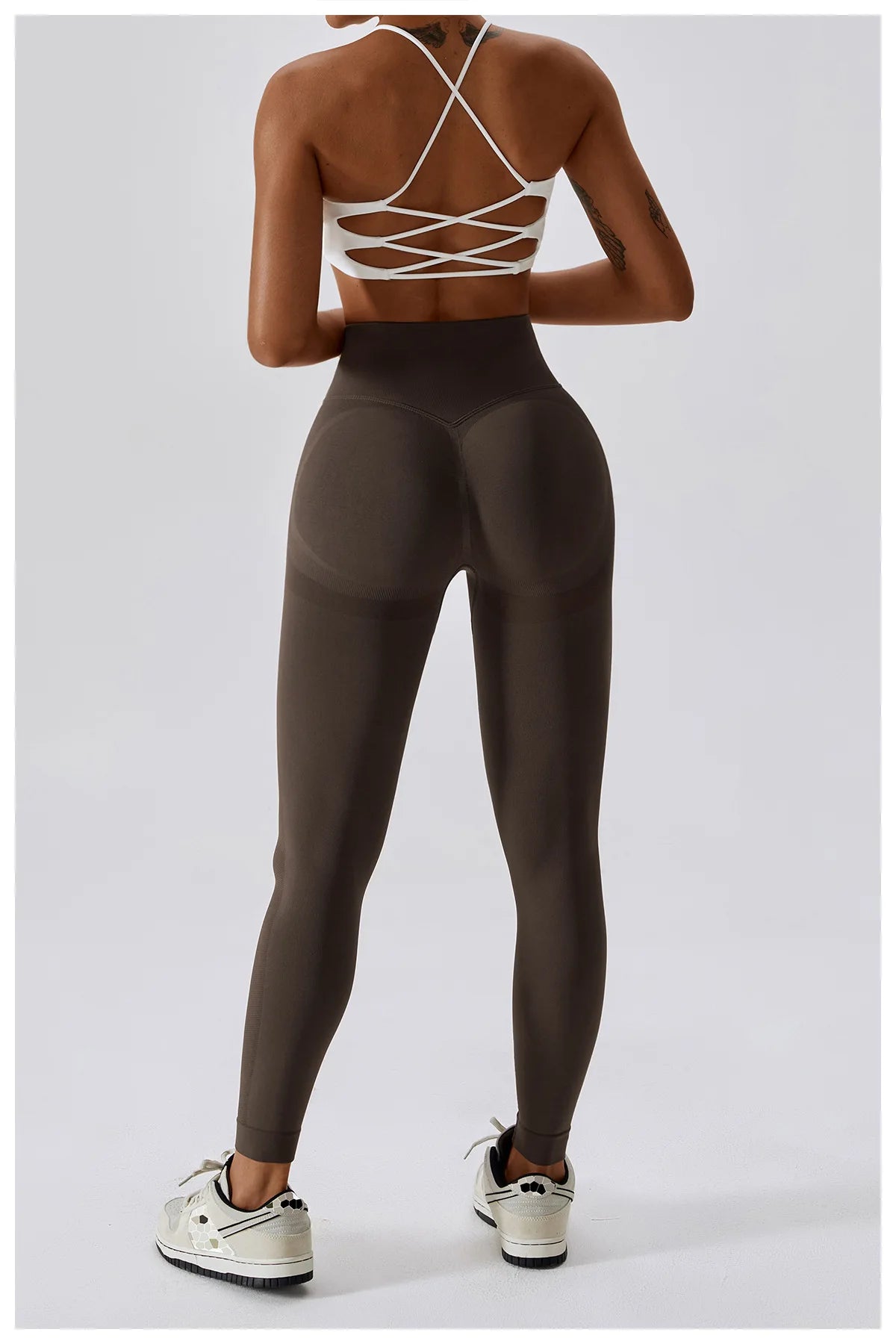 Leggings de Yoga para Mulheres Fitness, Corrida, Cintura Alta, Calças Slim, Levanta o Bumbum, Legging de Esporte com Roupas de Ginástica, Jogging, Treino Feminino