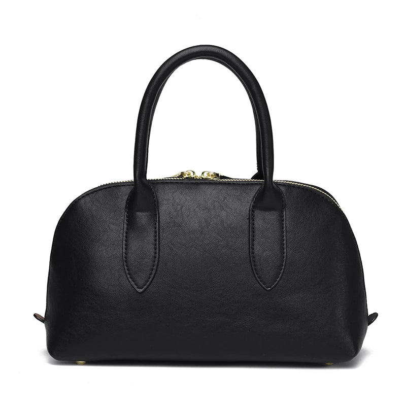 High Quality Leather Tote Bag Fashion Women Shoulder Messenger Bags Luxury Large Capacity Wear-resistant Handbag Female Sac