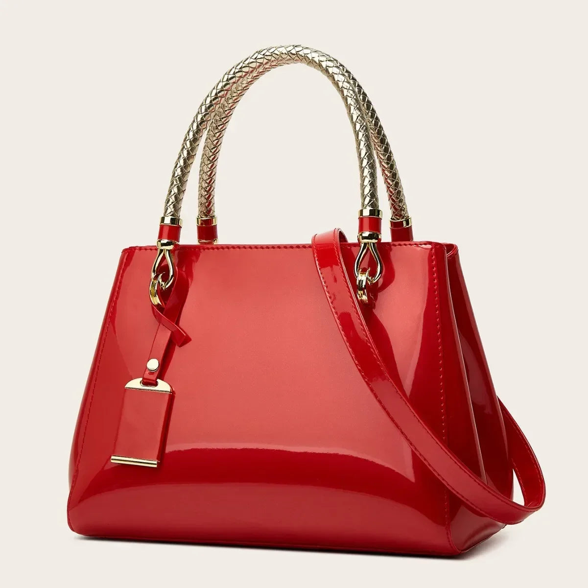 Faux Leather Hand Bag Ladies 2025 New Luxury Designer Handbags Fashion 2024 Blue Black Rose Red Pink Beige Bolsos Para Mujeres