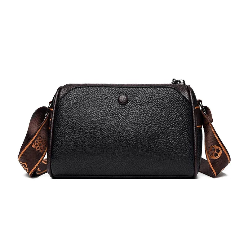 Women High Quality Soft Leather Shoulder Bags Luxury Designer Purses Crossbody Bag Ladies Vintage Messenger Commuting Sac A Main