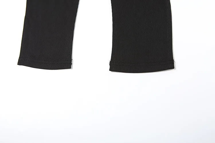 Tops de Anel em Metal em Formato de N com Decote nas Costas, Sem Mangas, Botões Halter Sexy e Charmoso para Mulheres - Roupas Midnight
