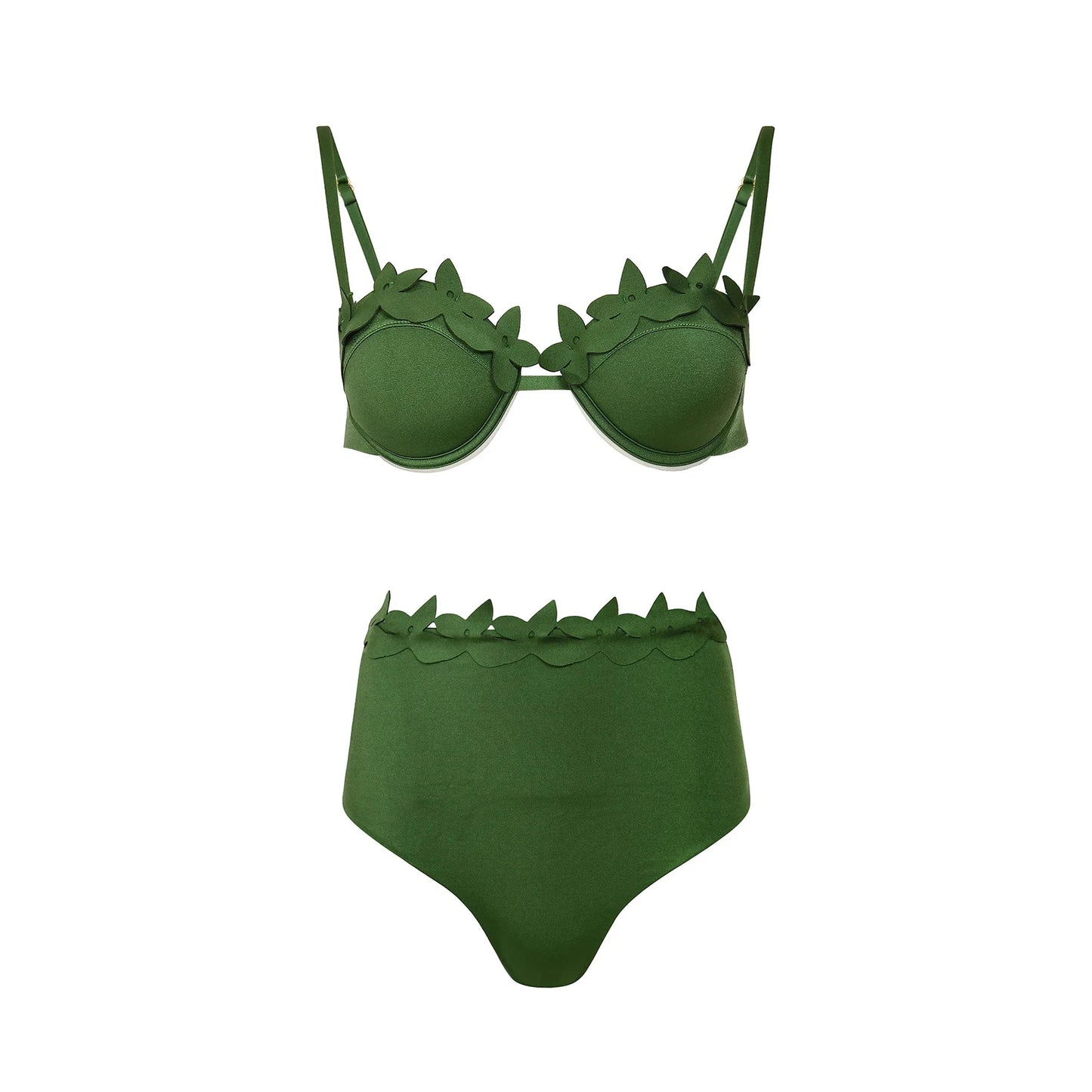 Conjunto de 3 peças de maiô laser cut para mulheres, biquíni sexy com push-up, moda de bainha alta, biquíni feminino com recortes, roupa de banho tipo bodysuit para praia.