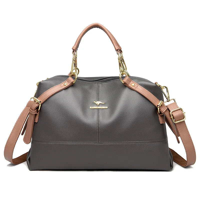 Elegrant Women's Handbags Premium Leather Large Capacity Women's Large Capacity Handbag Women's Casual Handbags Bolsa 2022 New