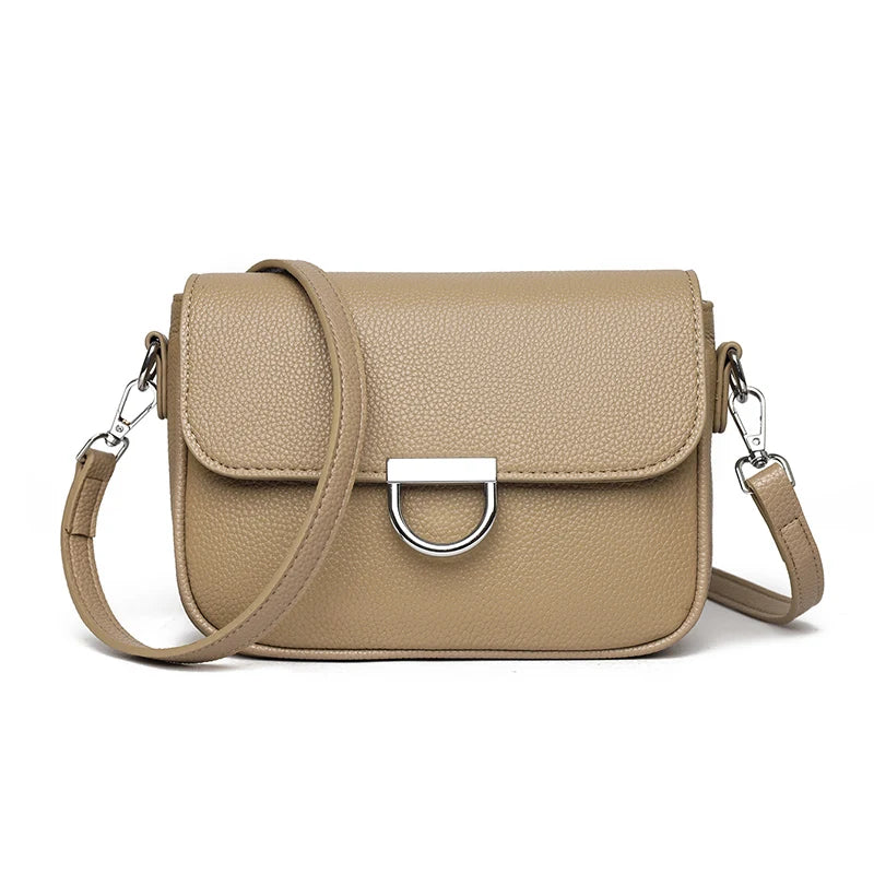 100% Genuine Leather Handbag 2025 Fashion Solid Color Female Shoulder Crossbody Bag Women bags Designer Cowhide Ladies Tote Bags