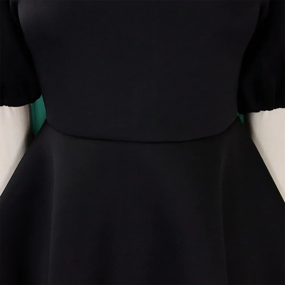 Vestidos Elegantes para Mulher 2024, Decote em O, Manga Curta, Cintura Alta, Pregas, Midi Luxuoso para Festas de Aniversário e Jantares
