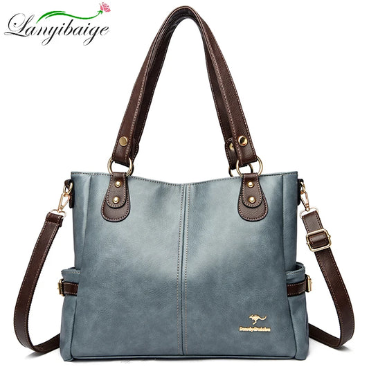 Soft Leather Crossbody Bags for Women 2022 Luxury Handbags Women Bags Designer Female Casual Hand Shoulder Bag bolsos de mujer
