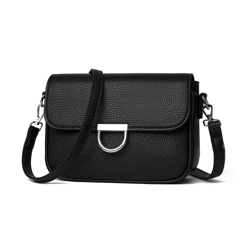 100% Genuine Leather Handbag 2025 Fashion Solid Color Female Shoulder Crossbody Bag Women bags Designer Cowhide Ladies Tote Bags
