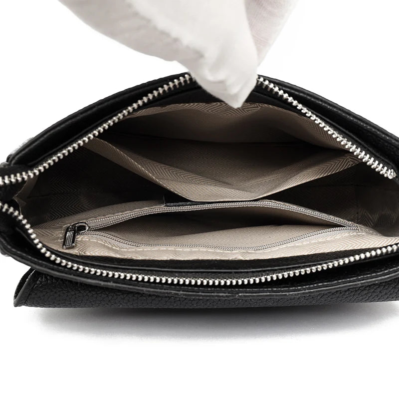 100% Genuine Leather Handbag 2025 Fashion Solid Color Female Shoulder Crossbody Bag Women bags Designer Cowhide Ladies Tote Bags