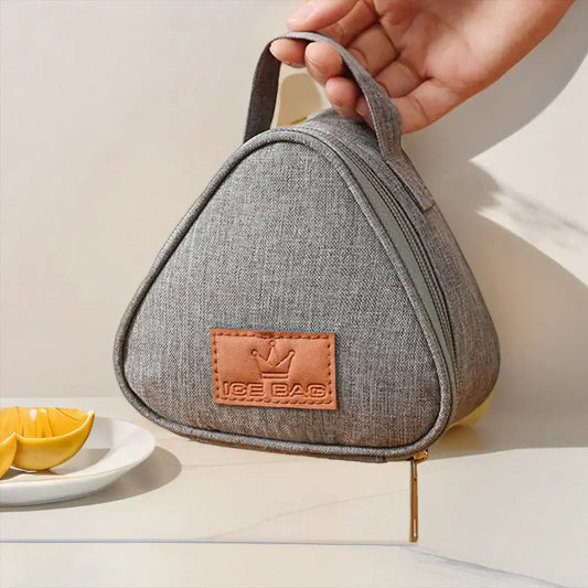 1pc Onigiri Bag Triangle Bento Bag Milk Sandwich Egg Breakfast Bag Insulation