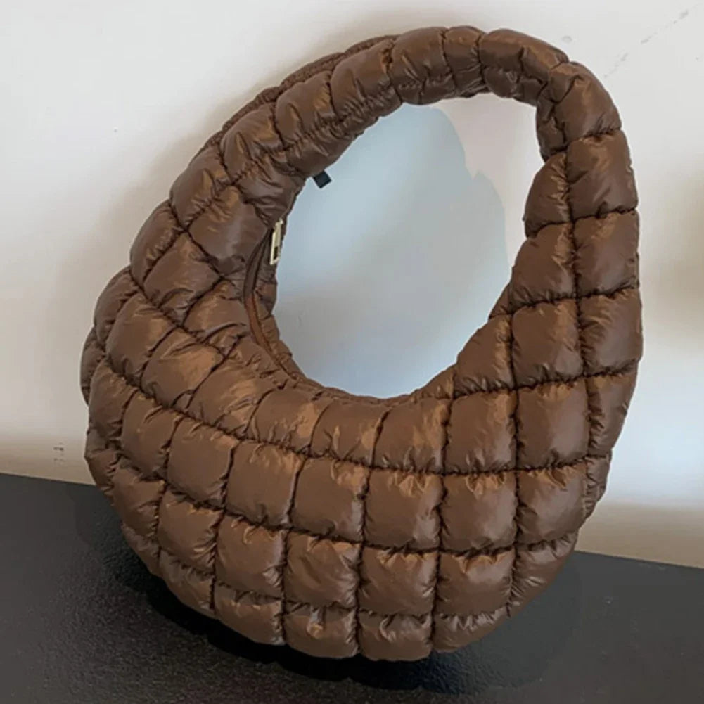 Fashion Quilted Shoulder Bags for Women Handbag Mini Cloud Pleated Bags Puffer Dumpling Bag Girl Luxury Tote Bags Top Handle Bag