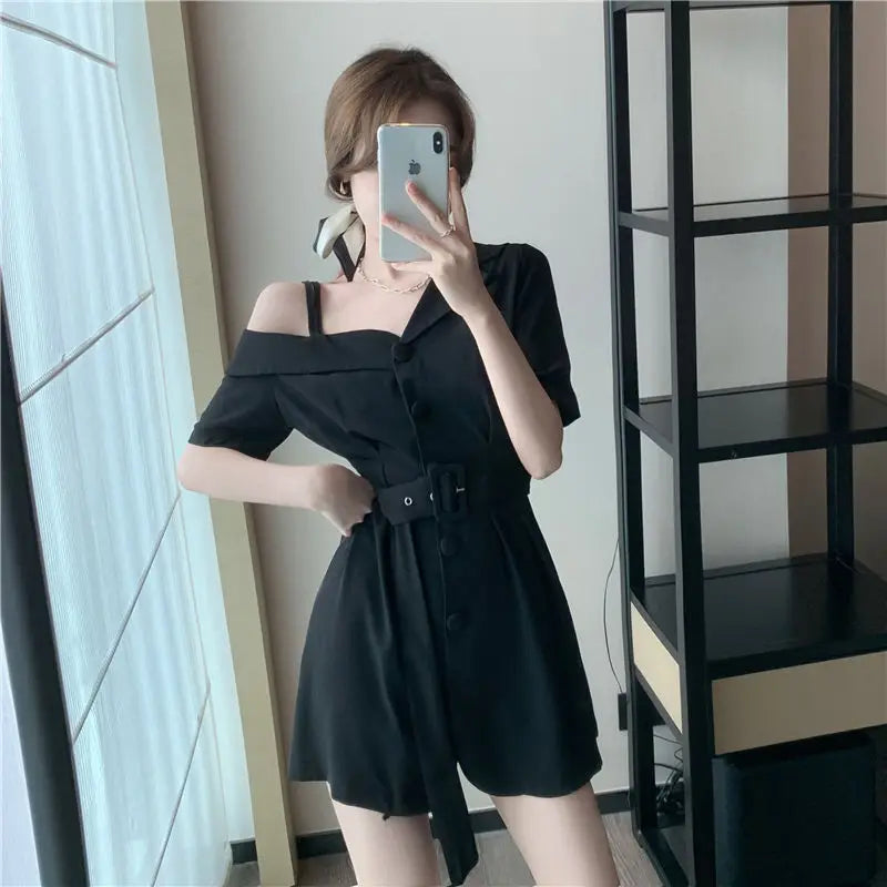 Vestidos para Mulheres 2024 Roupas de Seda para Ocasiões Formais Blazer Vestido Feminino de Cetim Chiffon Mini Curto Sensual Sexy Macacão Novo em X