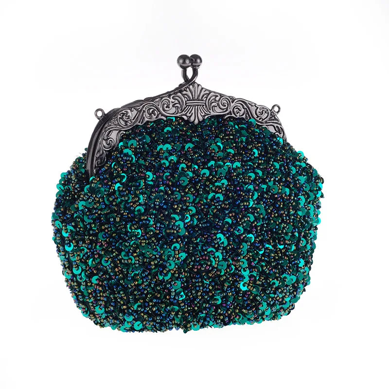New Luxury Colorful Sequins Bag for Women's Shoulder Bag Designer Chain Tote Crossbody Dinner Bag Purses Handbags Satchel