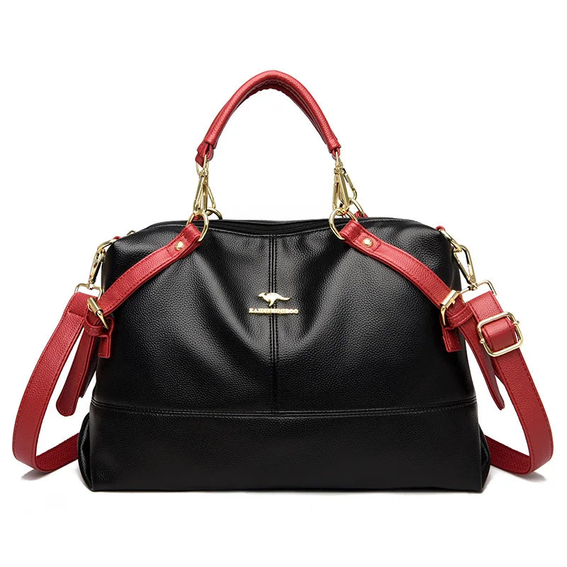 Elegrant Women's Handbags Premium Leather Large Capacity Women's Large Capacity Handbag Women's Casual Handbags Bolsa 2022 New