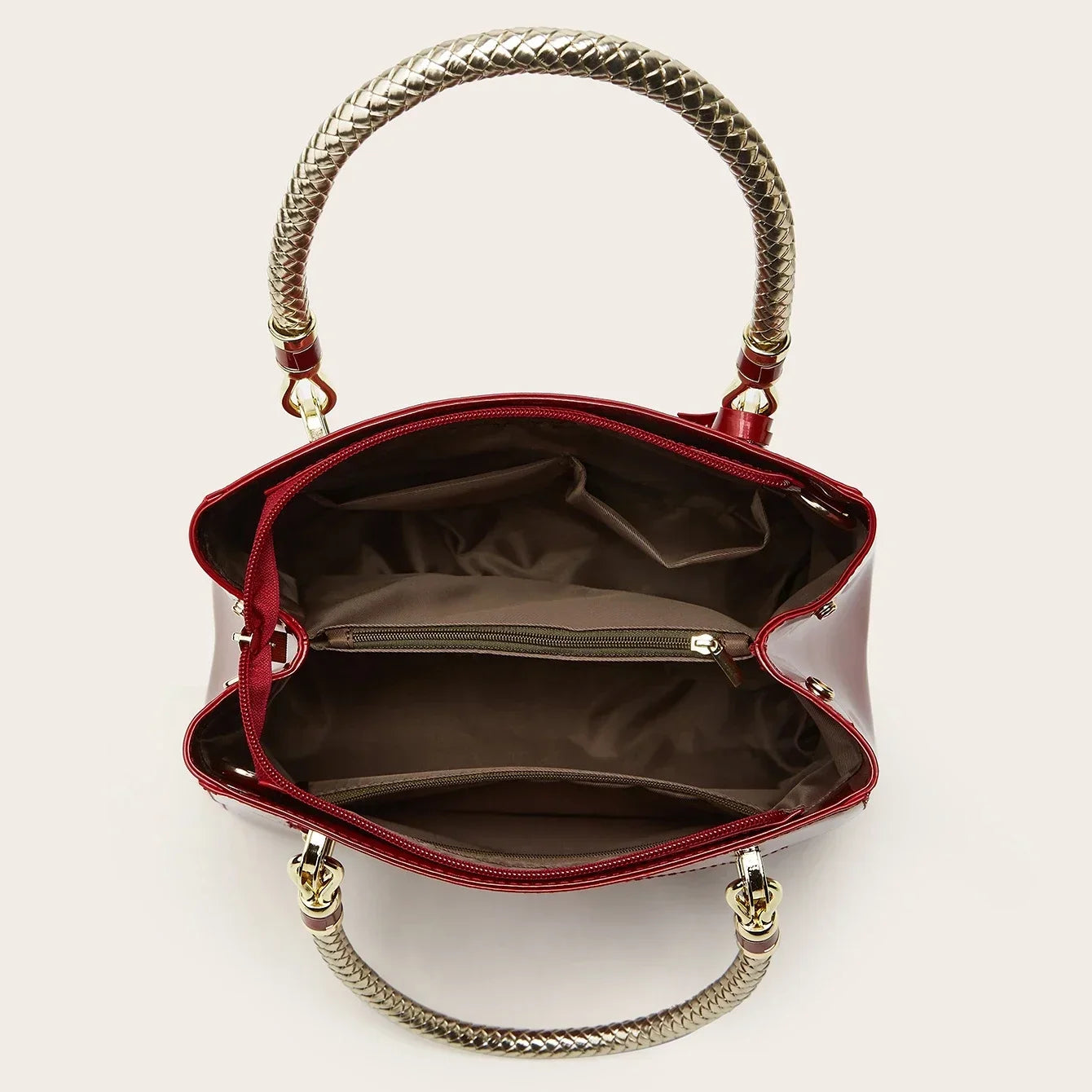 Faux Leather Hand Bag Ladies 2025 New Luxury Designer Handbags Fashion 2024 Blue Black Rose Red Pink Beige Bolsos Para Mujeres