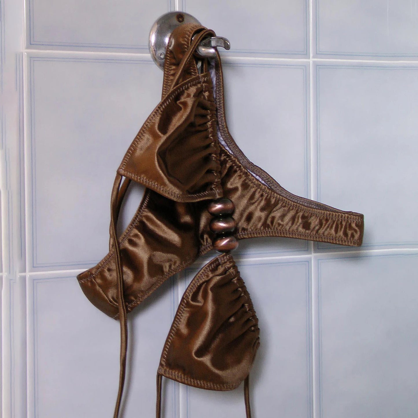 Biquíni Brilhante Sexy para Mulheres 2025, Traje de Banho Feminino, Biquíni Bandeau, Fio Dental, Roupas de Natação, Maiô Halter, Moda Praia