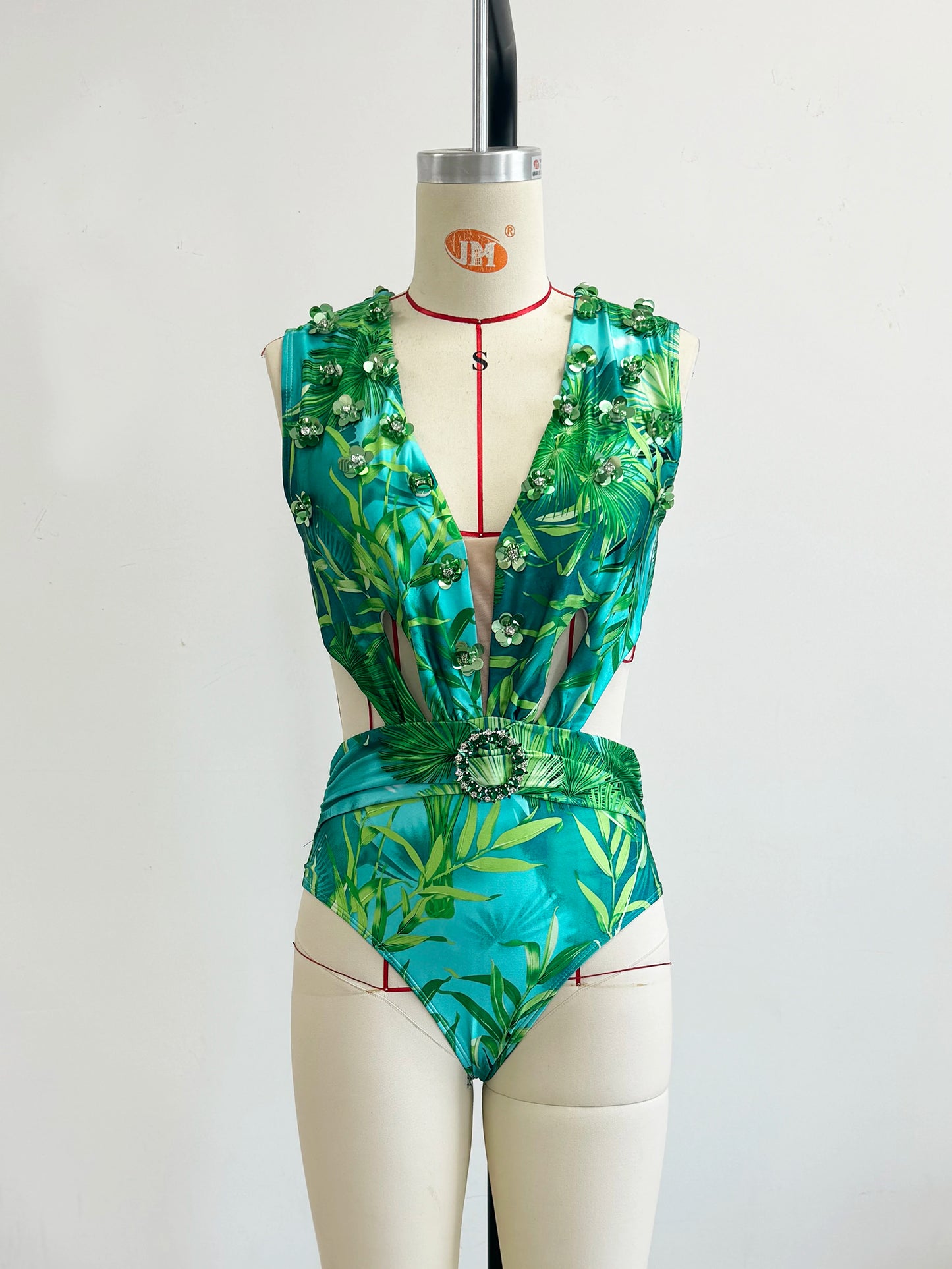 Maiô Elegante 2024 para Mulheres com Saia, Alto da Cintura, Roupas de Banho com Saia, Vestido Estampado Fashion, Praia