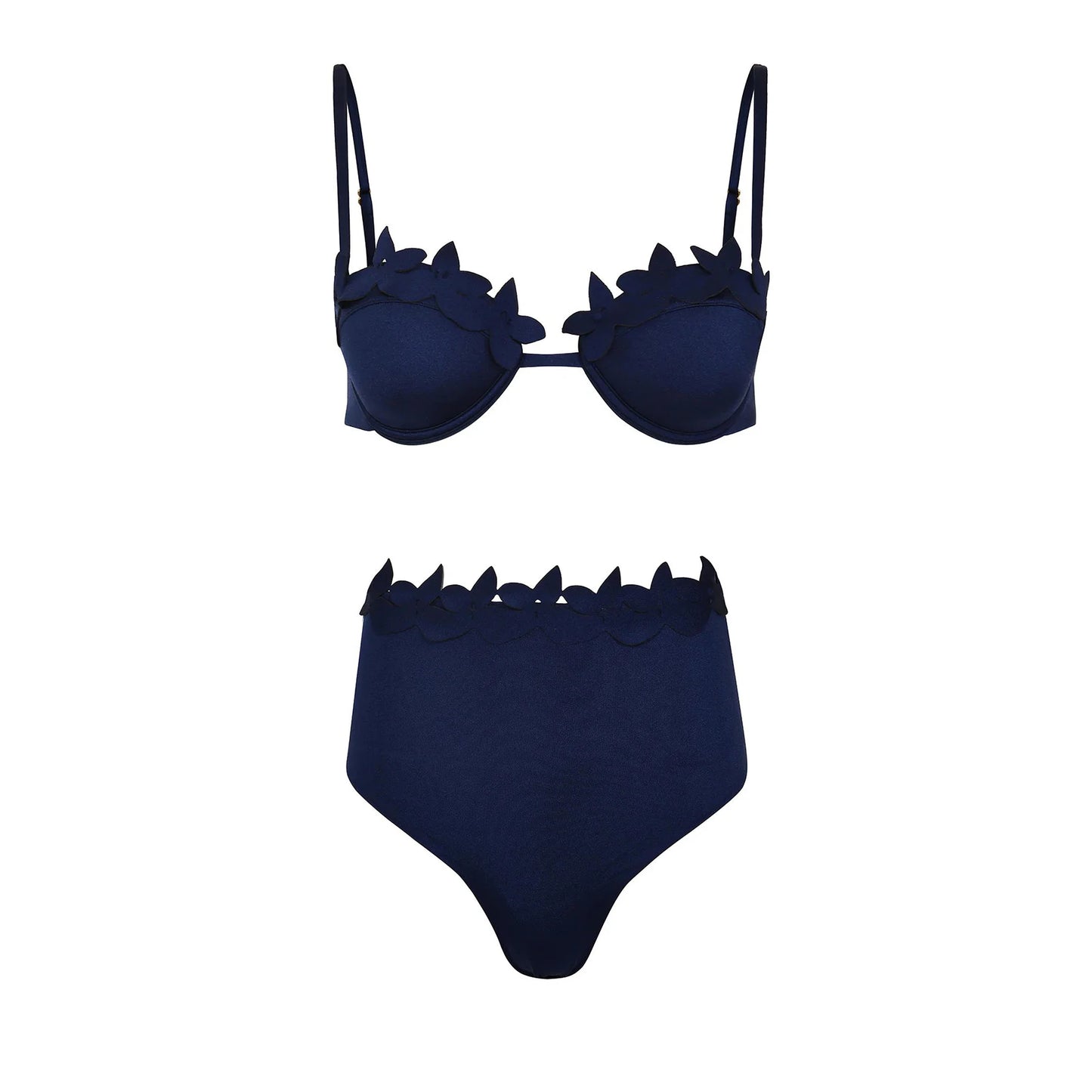 Conjunto de 3 peças de maiô laser cut para mulheres, biquíni sexy com push-up, moda de bainha alta, biquíni feminino com recortes, roupa de banho tipo bodysuit para praia.
