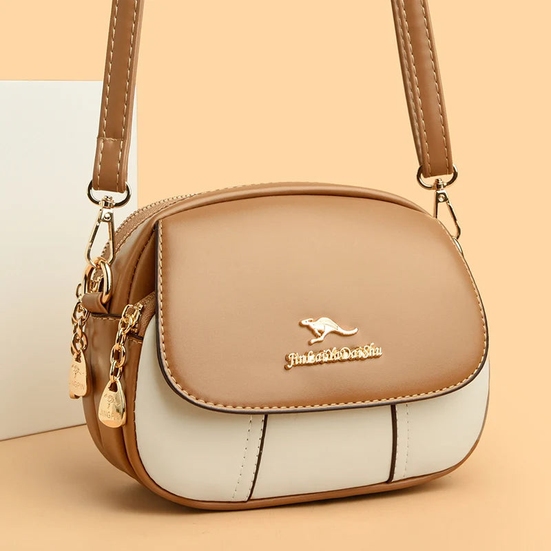Luxury Women Handbags and Purses Casual Style Designer Crossbody Bags High Quality Leather Shoulder Messenger Bag 2025 Small Sac
